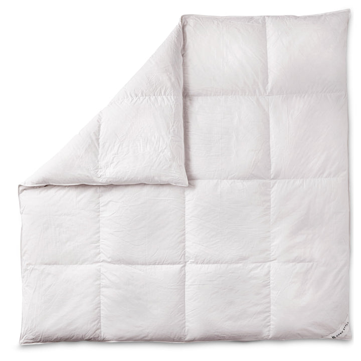Koru Style Superior Daunen Bettdecke 200x200 cm – 90% Landdaunen / 10% Federn – Winterdecke 200x200