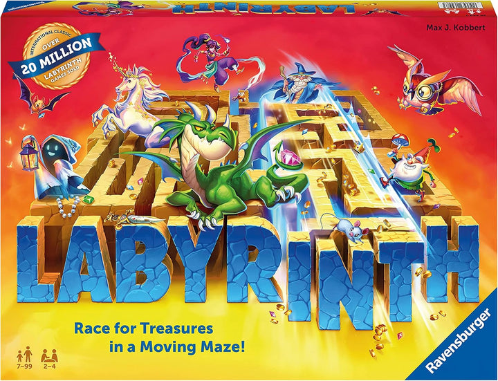 Ravensburger Labyrinth - Moving Maze Family Board Game for Kids and Adults Age 7 and Up Labyrinth Ei