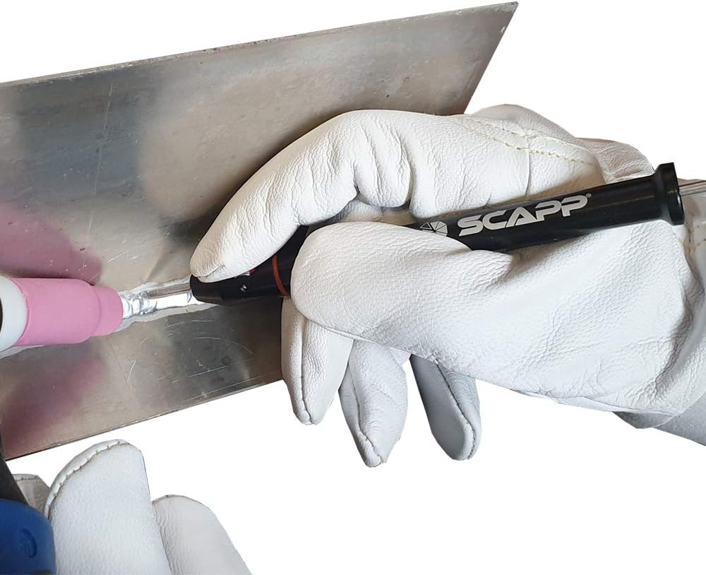 TIG-PEN II - WIG/TIG-Schweissdrahthalter Finger-Schweissdrahtzuführer (Schwarz), Schwarz