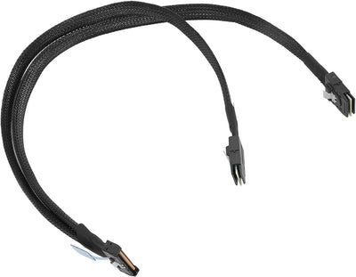 MCIO 8i auf SFF 8087 Kabel, Hochgeschwindigkeitsübertragungsadapterkabel, PCIe 5.0, für Server-Reche