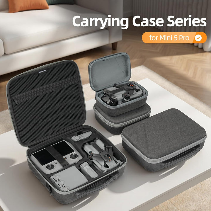 ZJRXM Mini 5 Pro Tasche Zubehör, Tragbare Reisetasche für DJI Mini 5 Pro Drone, Kompakte Aufbewahrun