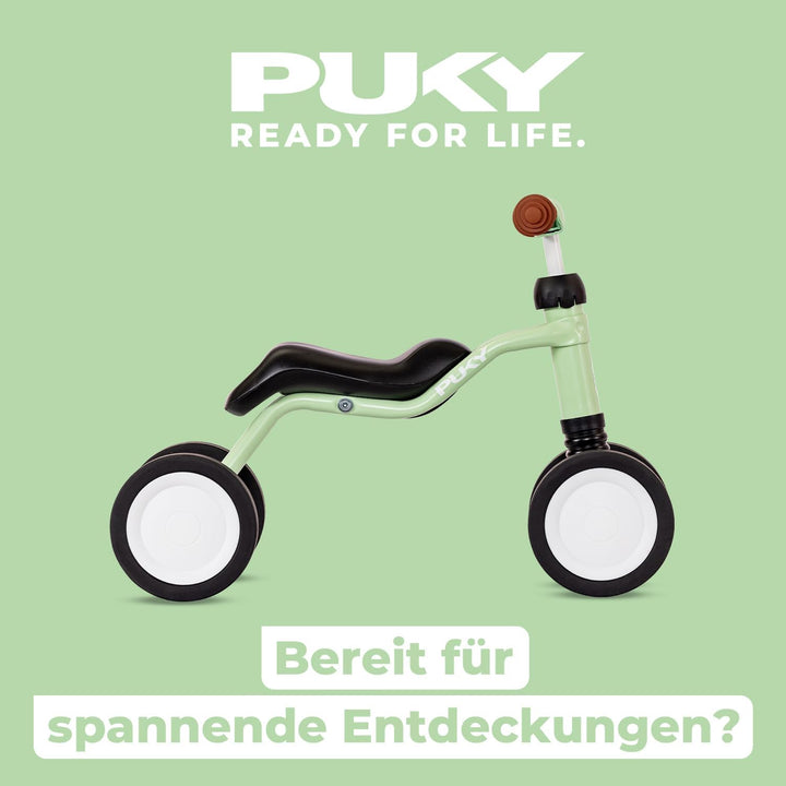 PUKY WUTSCH Pastel Green | Lauflernrad ab 1 1/2 Jahren | Lauflernhilfe Kinder | Lauflernwagen Indoor
