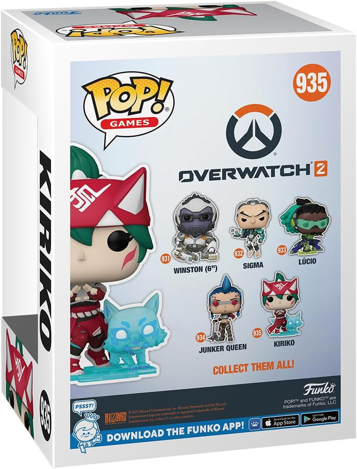 Funko Pop! Games: OverWatch2- Kiriko - Kuriko - Overwatch 2 - Vinyl-Sammelfigur - Geschenkidee - Off