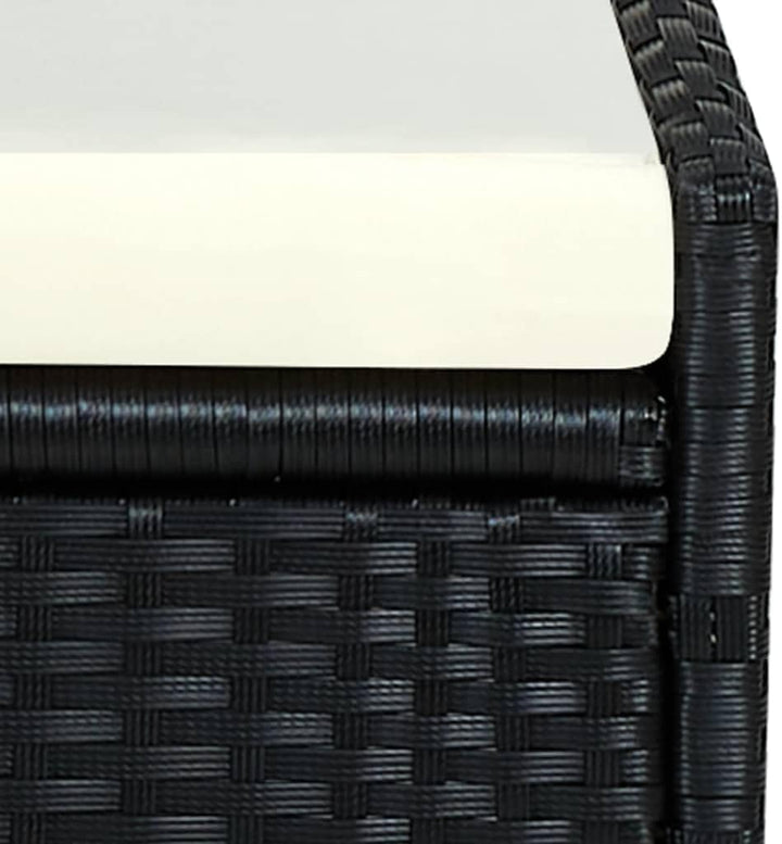 vidaXL Sonnenliege mit Auflage Verstellbare Rückenlehne Gartenliege Relaxliege Freizeitliege Strandl