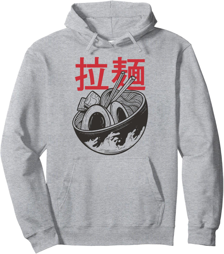 Ramen Schale Japanische Lebensmittel Nudeln Floral Pullover Hoodie