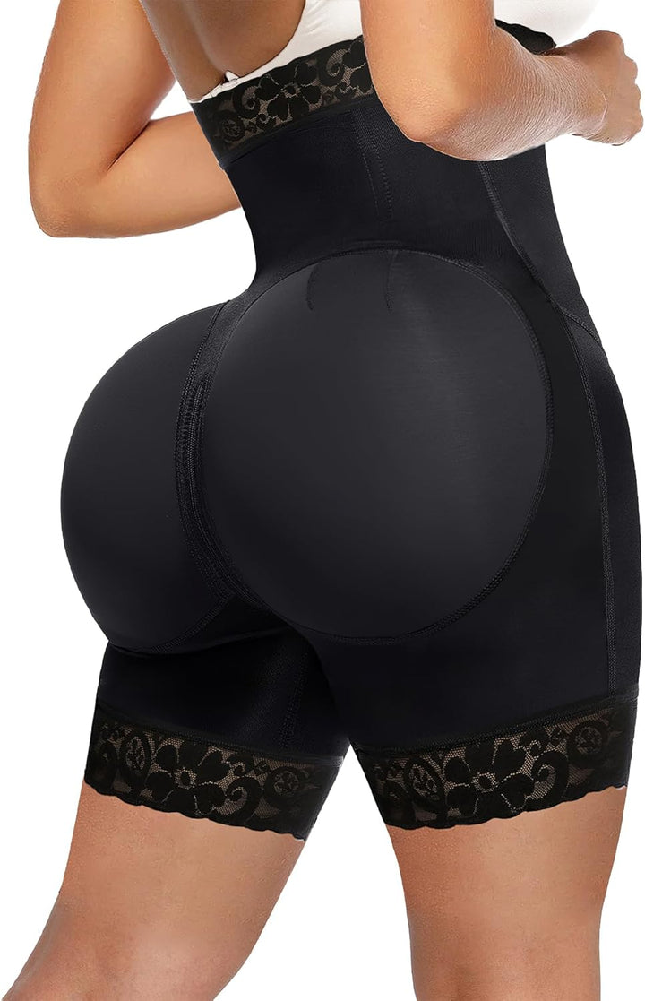 YIANNA Shapewear Damen Bauchweg Stark Formend Hohe Kompression Body Shaper Bodysuit Miederbody Fajas