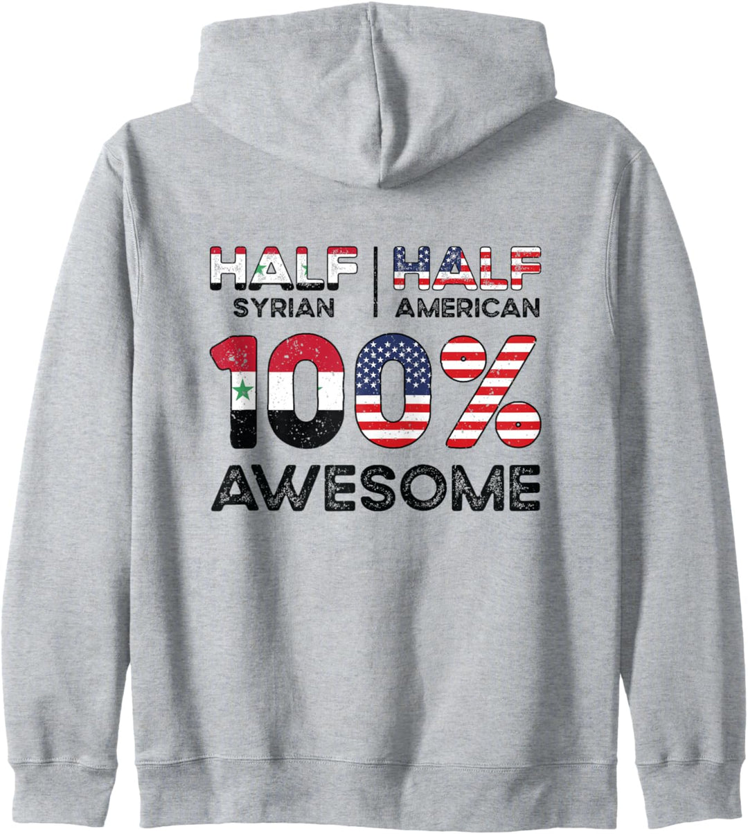 US-Flagge, Syrien, US-Flagge Kapuzenjacke