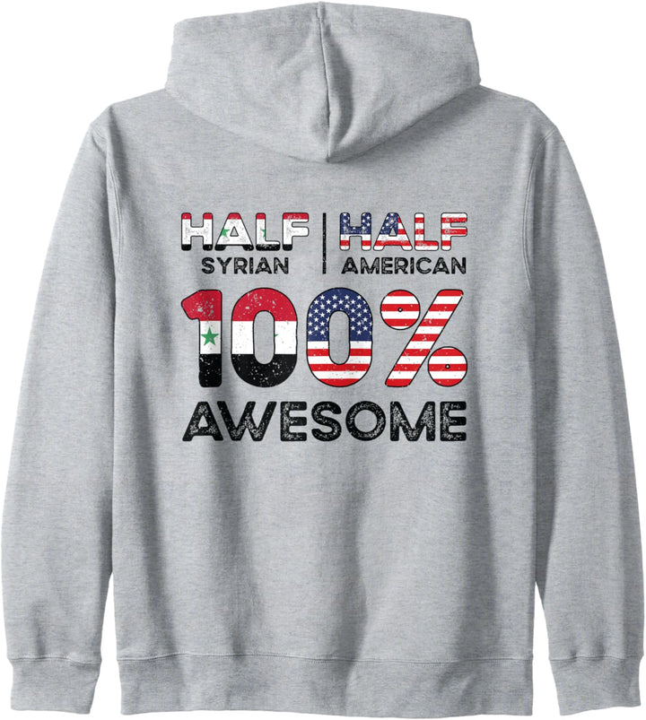 US-Flagge, Syrien, US-Flagge Kapuzenjacke