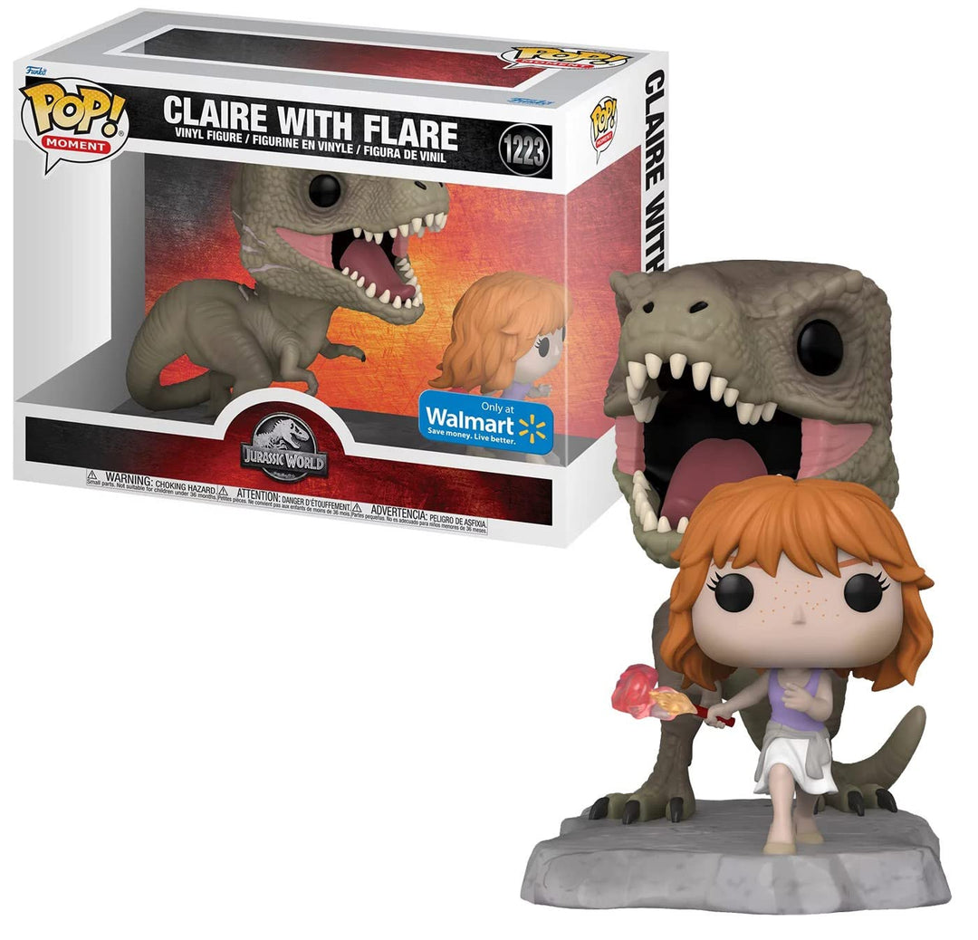 Funko Pop! Movie Moment: Jurassic World - Claire with Flare #1223 - Vinyl Figure