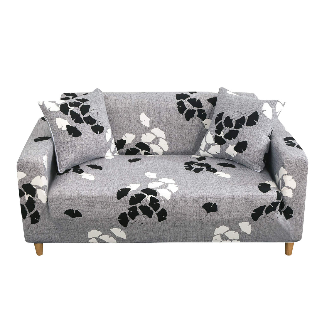 Sofabezüge, Moderne Elastischer Sofabezug Stretch 1/2/3/4 Sitzer Couchbezug Antirutsch Blumendruck S