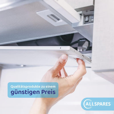 AllSpares CleanAir Umluftersatzfilter für Dunstabzugshauben geeignet für Bosch DSZ5220 / DSZ5201 / 0