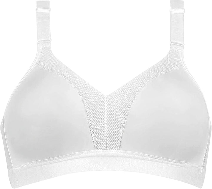 Triumph Damen Triaction Wellness N Sport BH, Weiss , (White 0003), 75B EU 80C Weiss, 80C Weiss