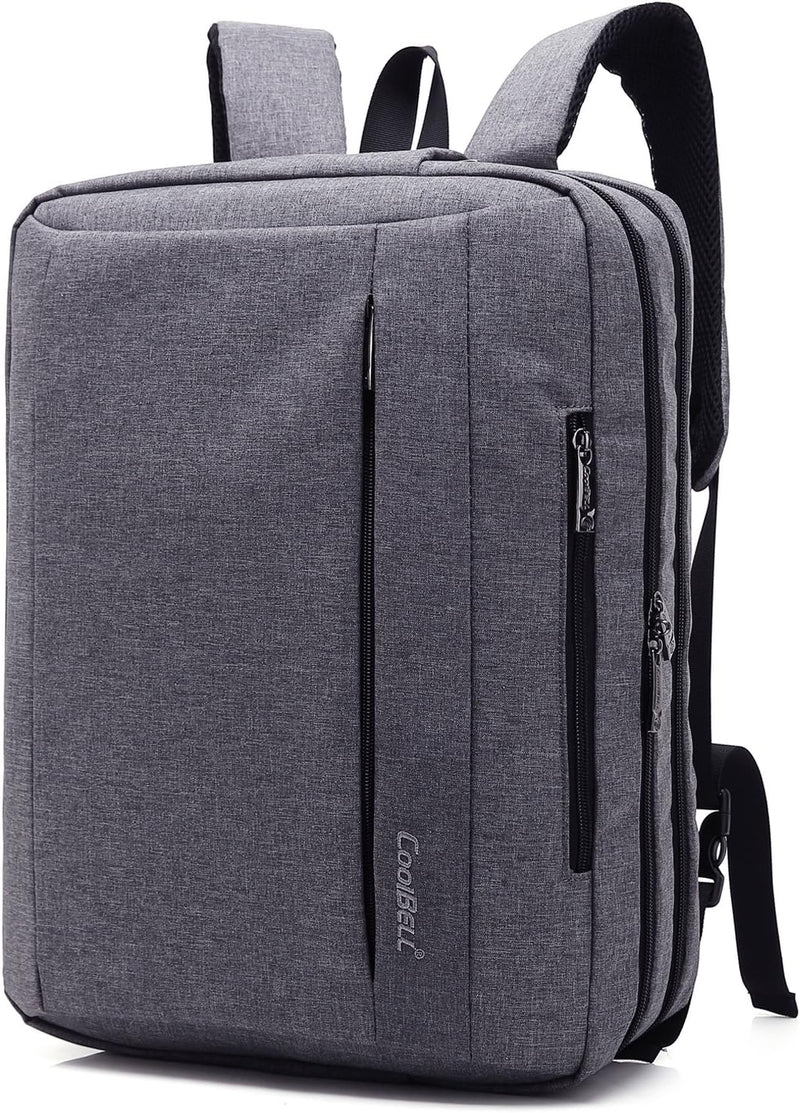 CoolBELL17,3 Zoll umwandelbar Laptop Tasche / Rucksack Messenger Bag Oxford Gewebe Umhängetasche Bac