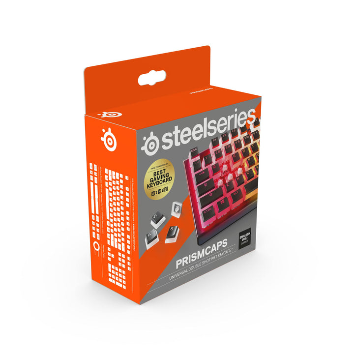 SteelSeries PrismCaps – Double-Shot-Tastenset mit „Pudding“-Optik – Kompatibilität mit allen gängige