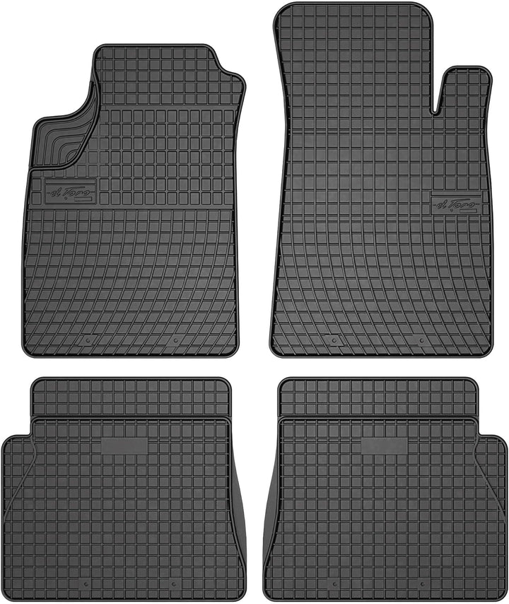 M MOTOS Gummimatten Auto Fussmatte passt für Renault Kangoo I 1997-2008 Verbessern Sie Ihren Reiseko