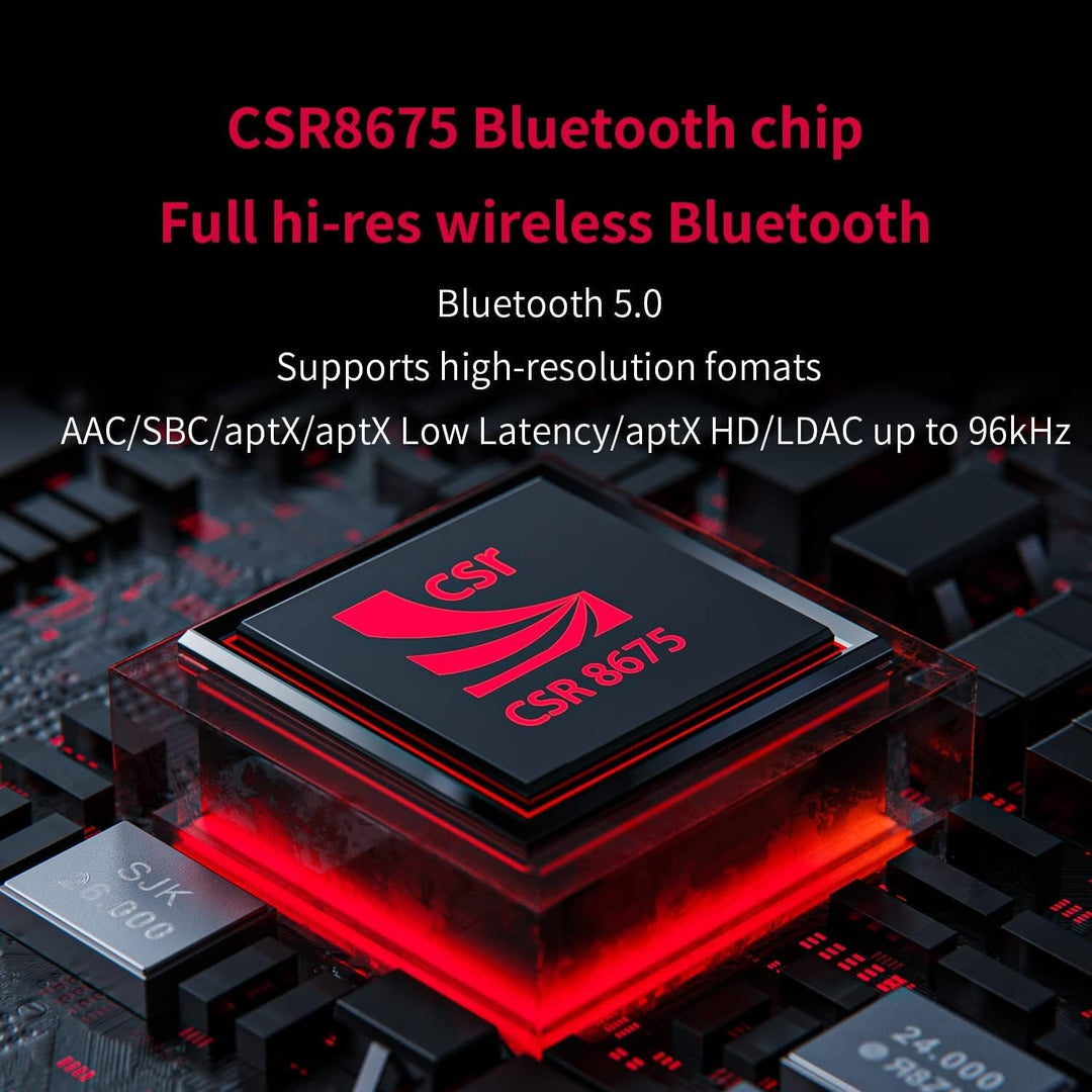 FiiO BTR5 2021 symmetrischer Bluetooth Kopfhörerverstärker unterstützt CVC 8.0,MQA, aptX HD, aptX LL