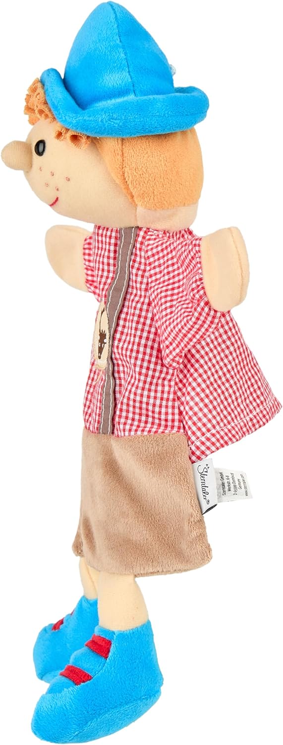 Sterntaler 3601618 Handpuppe Seppel, 32 x 27 x 9 cm, Mehrfarbig Hänsel, Hänsel