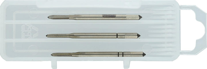 KS Tools 331.0020 HSS Handgewindebohrer-Satz M, M2x0,4, 3-tlg. M2 x 0.4, M2 x 0.4