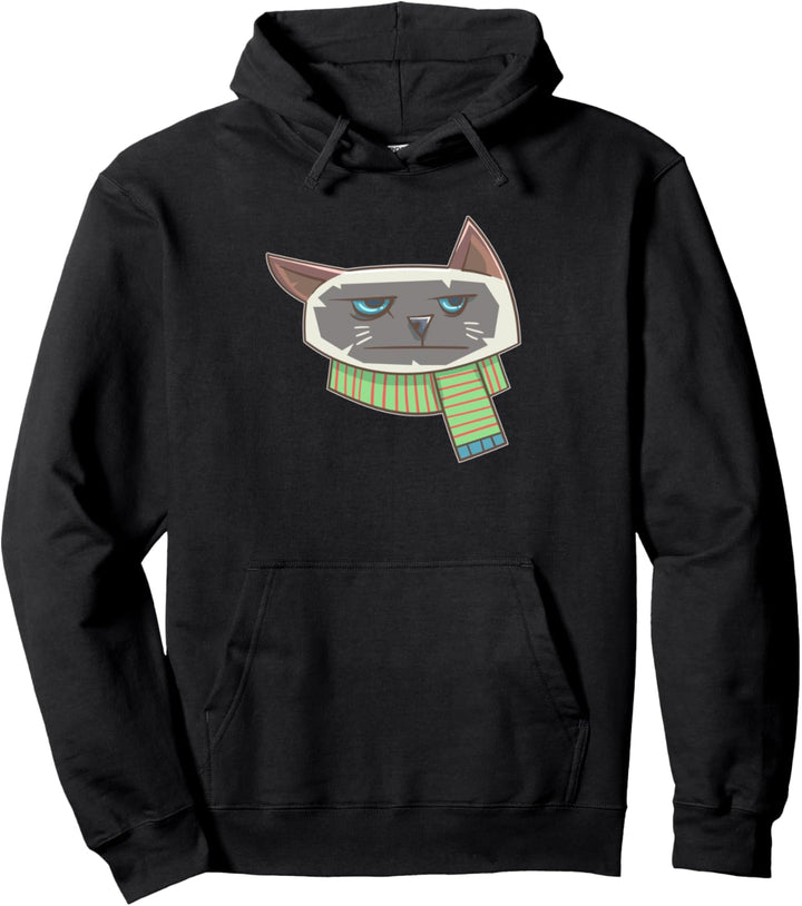 Weihnachtsbirman-Katzenbild Pullover Hoodie