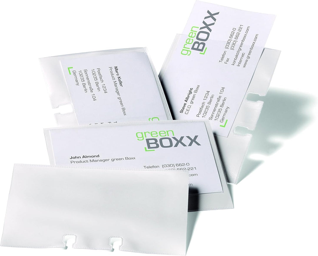 Durable Visitenkartenkasten Visifix Desk Vegas, für 200 Karten, inkl. Register A-Z, schwarz, 241301