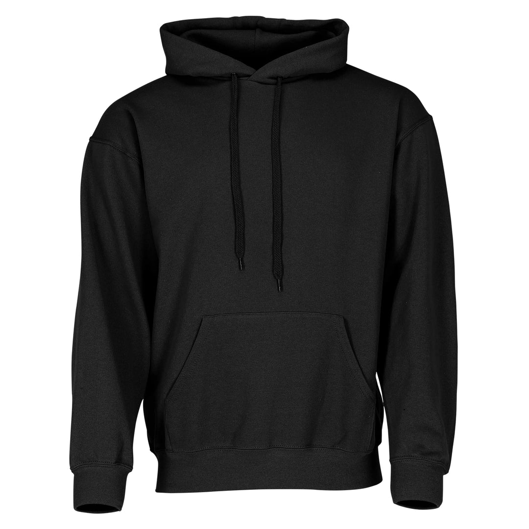 Fruit of the Loom Herren Ss106m Kapuzenpullover S Schwarz + Gratis Myshirt Stoffbeutel, S Schwarz +