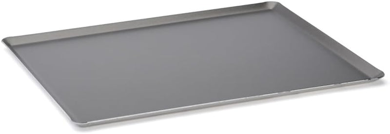 De Buyer - 8161.60 - Backblech mit kanten schräg, alu 2 mm mit antihaftbeschichtung choc - 60cm, 60c