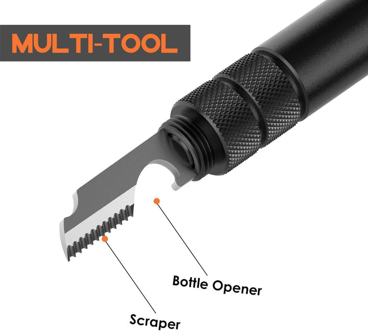 BIIB Geschenke für Männer, Taktischer Stift mit LED, Vatertagsgeschenk für Papa, Gadgets für Männer
