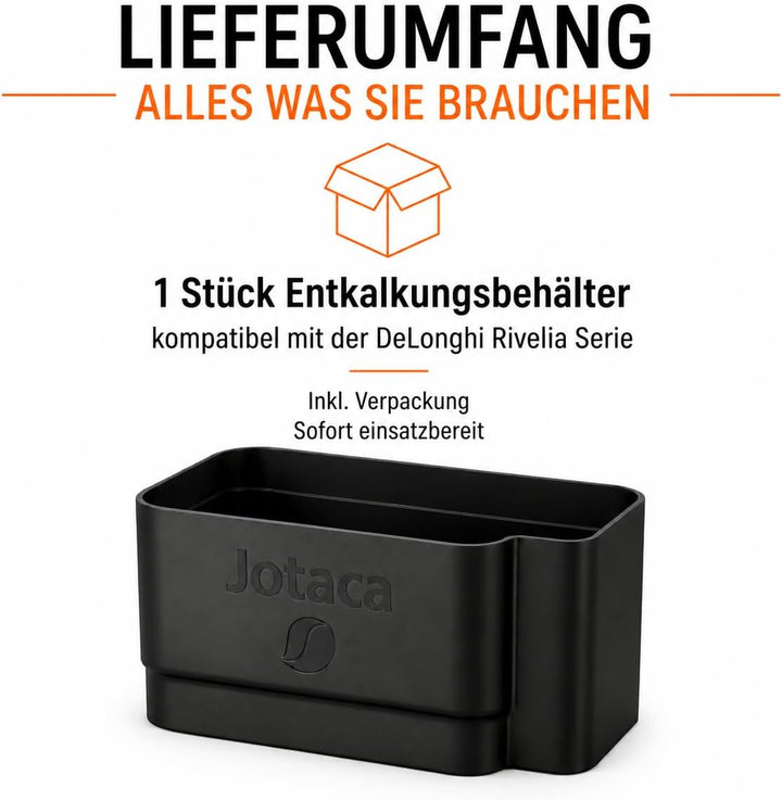Entkalkungs- und Spülbehälter kompatibel mit DeLonghi EXAM (Rivelia)