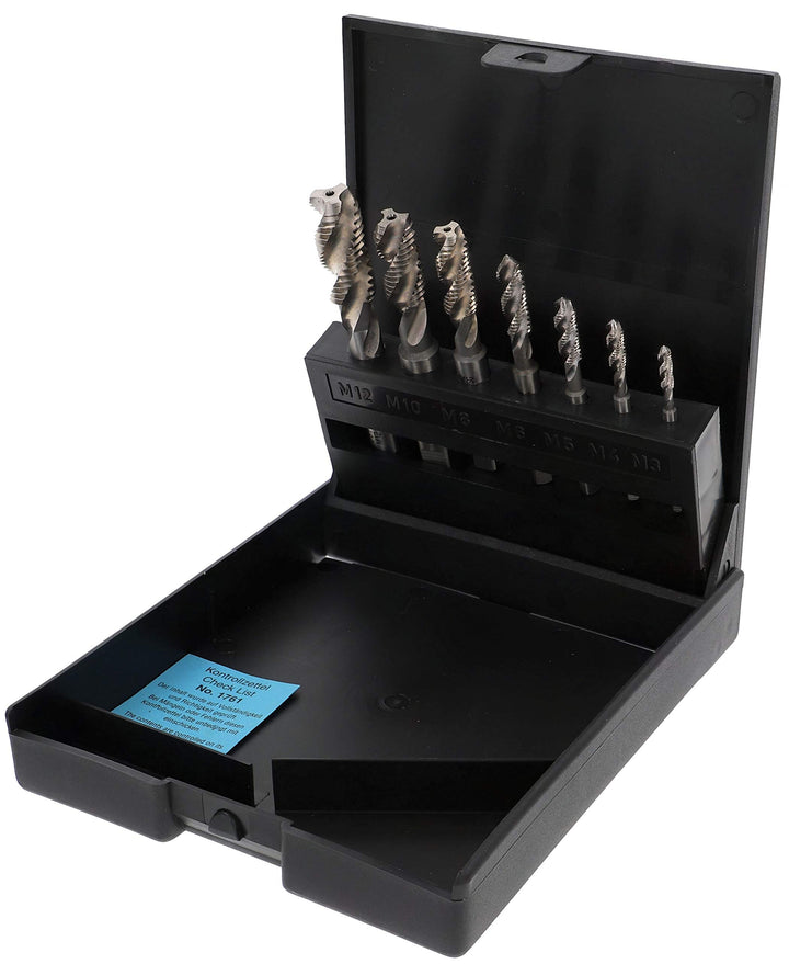 Völkel, 80700 Maschinengewindebohrer Satz ISO 529 HSS-G 3-12