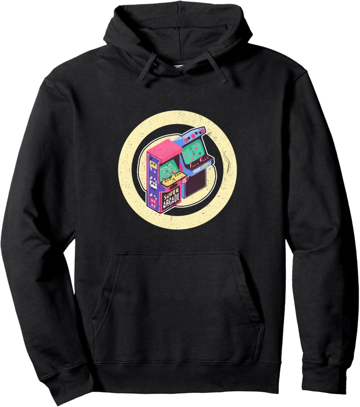 Spiele spielen Münzen einwerfen Game Over Spielen Arcade Pullover Hoodie