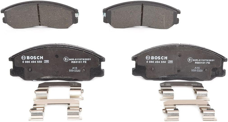 Bosch BP440 Bremsbeläge - Vorderachse - ECE-R90 Zertifizierung - vier Bremsbeläge pro Set