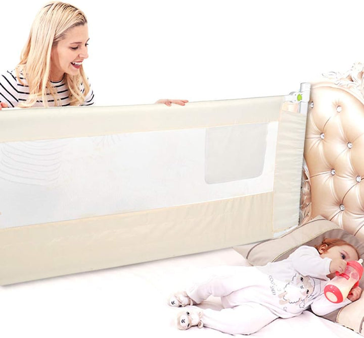 Kinderbettgitter Rausfallschutz Bett Bettgitter Laufstall Baby Bettgitter 200* 68cm Klappbares Bettg