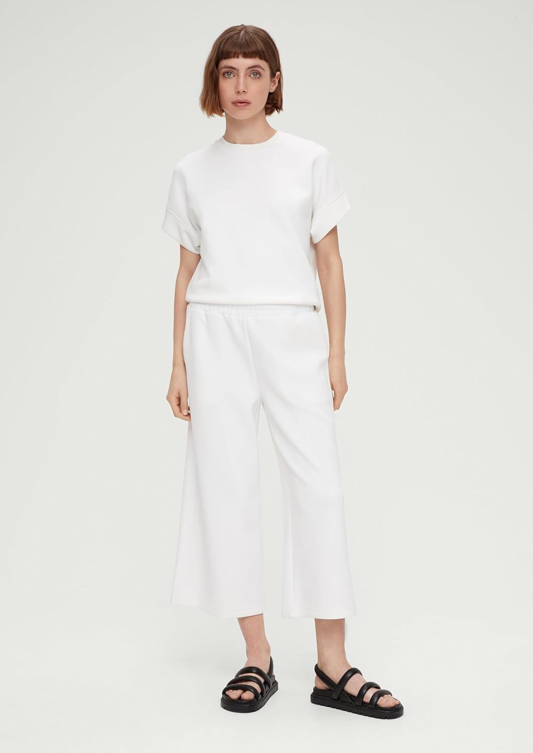 s.Oliver Damen Culotte 36 Creme 0210, 36 Creme 0210