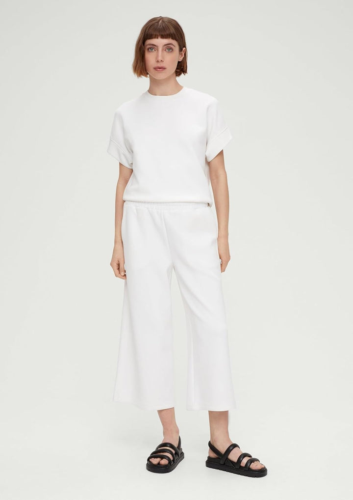 s.Oliver Damen Culotte 36 Creme 0210, 36 Creme 0210
