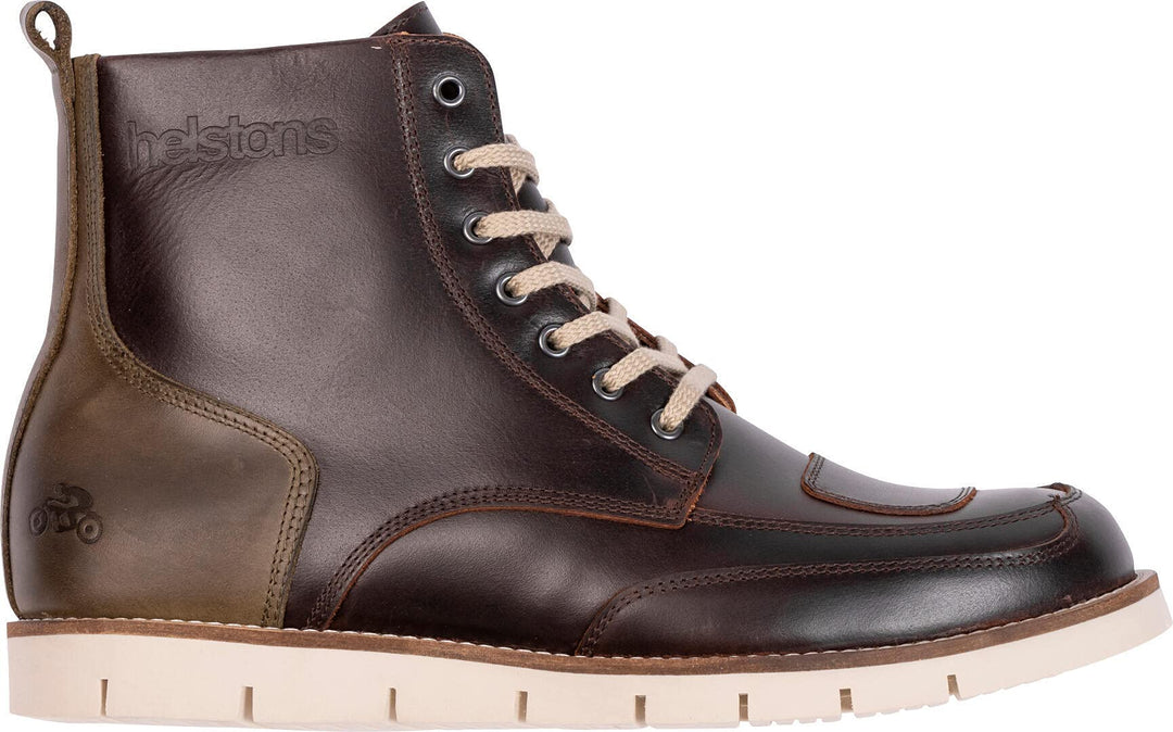Helstons Liberty Motorradstiefel, dunkelbraun, 41 41 EU Dunkelbraun, 41 EU Dunkelbraun
