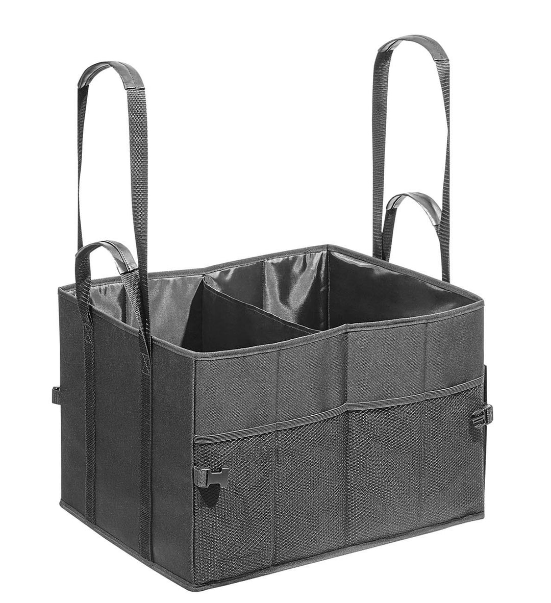 WEDO BigBox Shopper L – kompakte Kofferraumtasche 47 L, faltbar, 100 kg Traglast, Polyester, mit Inn