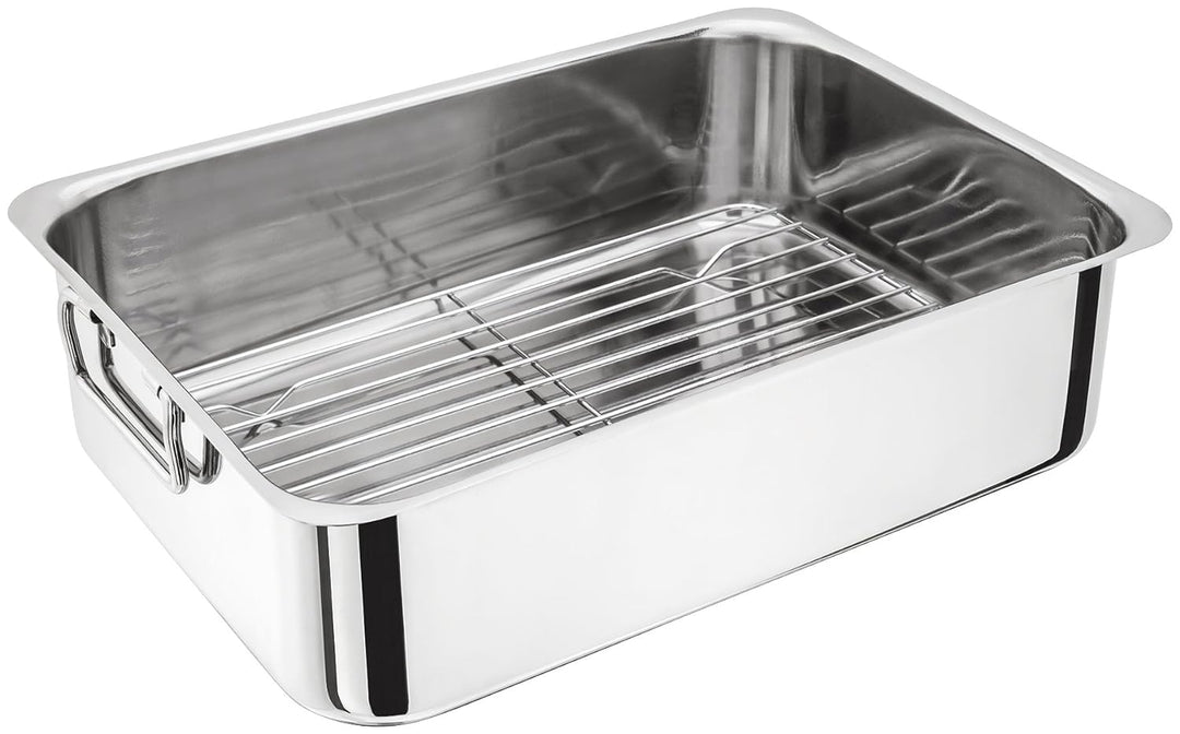 Horwood Homewares Judge H045 36x26x10 cm Bräter mit Edelstahlrost 10 centimeters, 10 centimeters