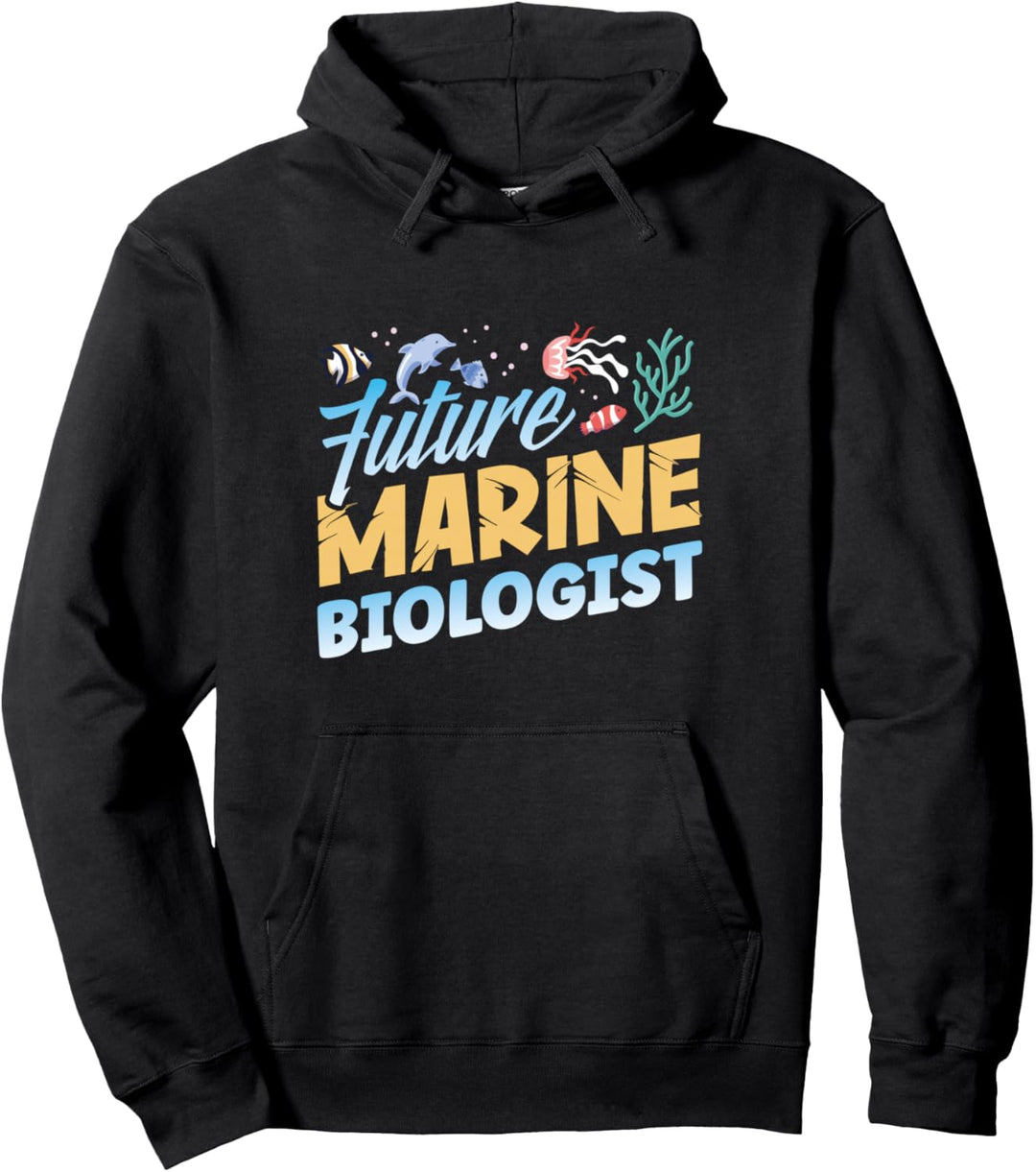 Zukünftige Meeresbiologin Meeresbiologie Pullover Hoodie