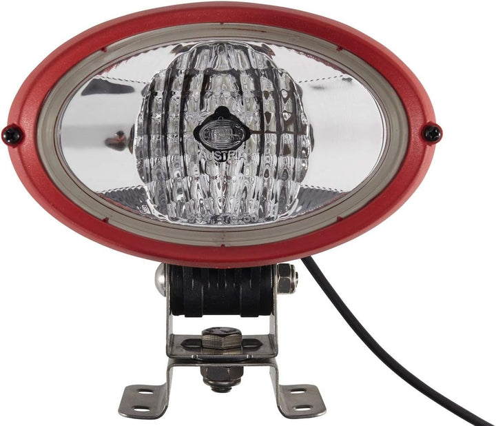 HELLA - Xenon-Arbeitsscheinwerfer - Oval 100 Powerpack - 12V - Anbau/Schraubanschluss - 4-Punkt Befe