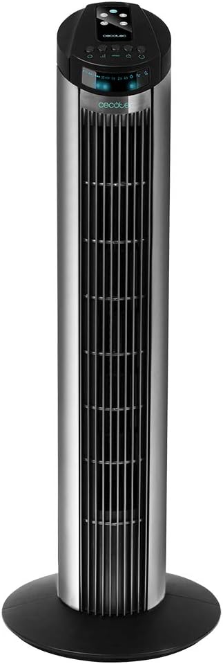 Cecotec Digitaler Turmventilator mit Timer und Fernbedienung EnergySilence 890 Skyline. 50 W, 30 Zol