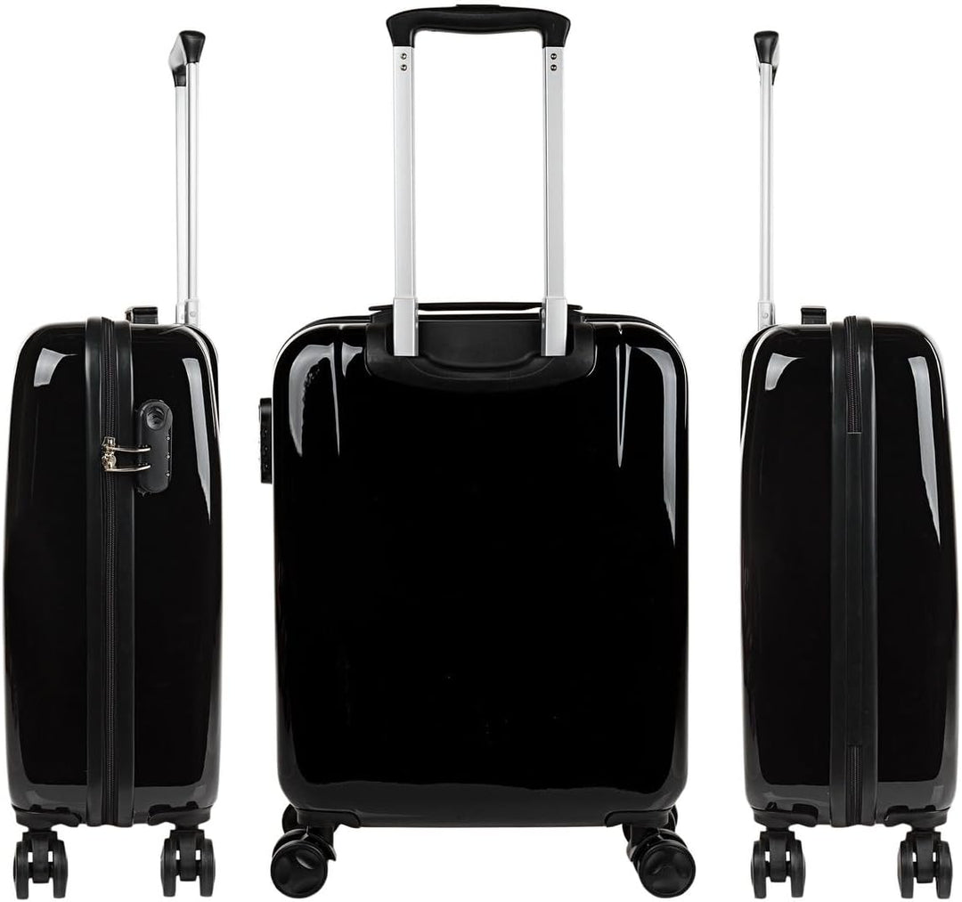 ITACA - Trolley Handgepäck Cabin Trolley Koffer Reisekoffer Hartschalenkoffer mit Zahlenschloss - Ka