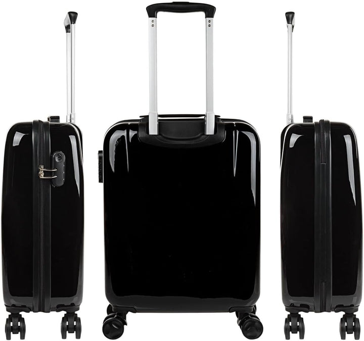 ITACA - Trolley Handgepäck Cabin Trolley Koffer Reisekoffer Hartschalenkoffer mit Zahlenschloss - Ka