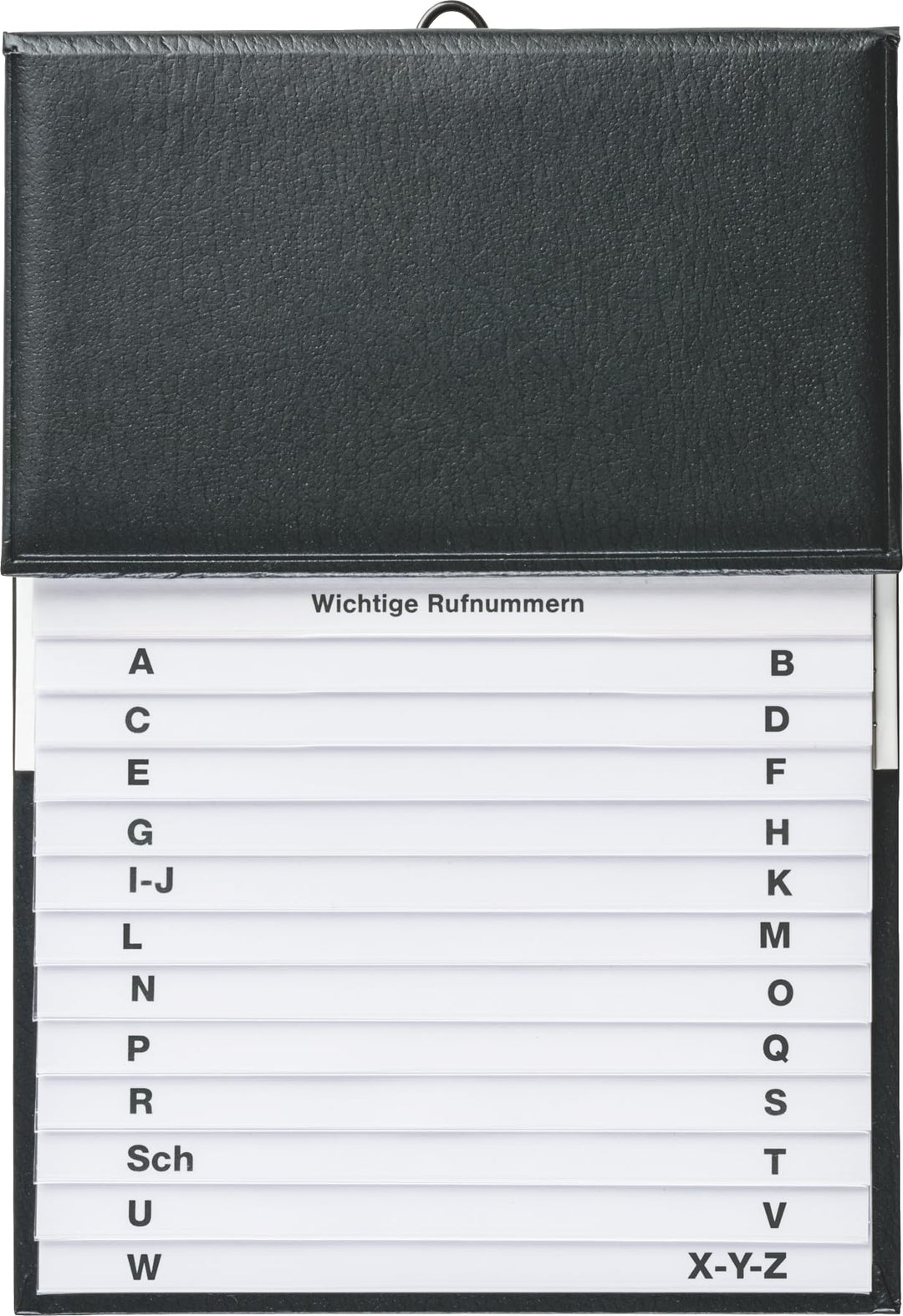 Telefonregister 16x22cm sw Schuppen