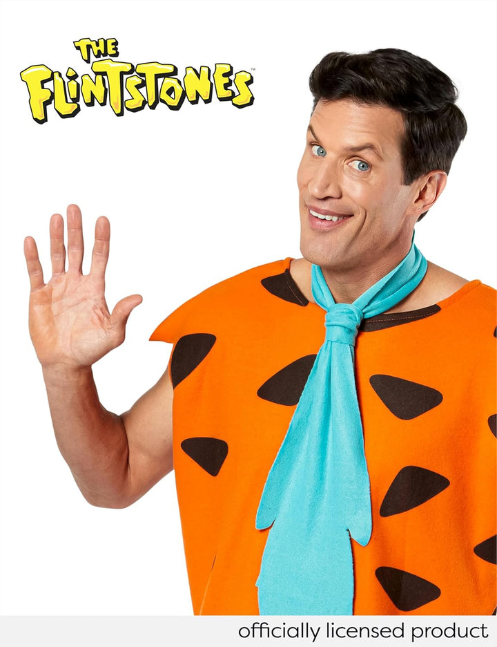 Offizielles Fred Feuerstein Kostüm von Rubie's - Einheitsgrösse STD, STD