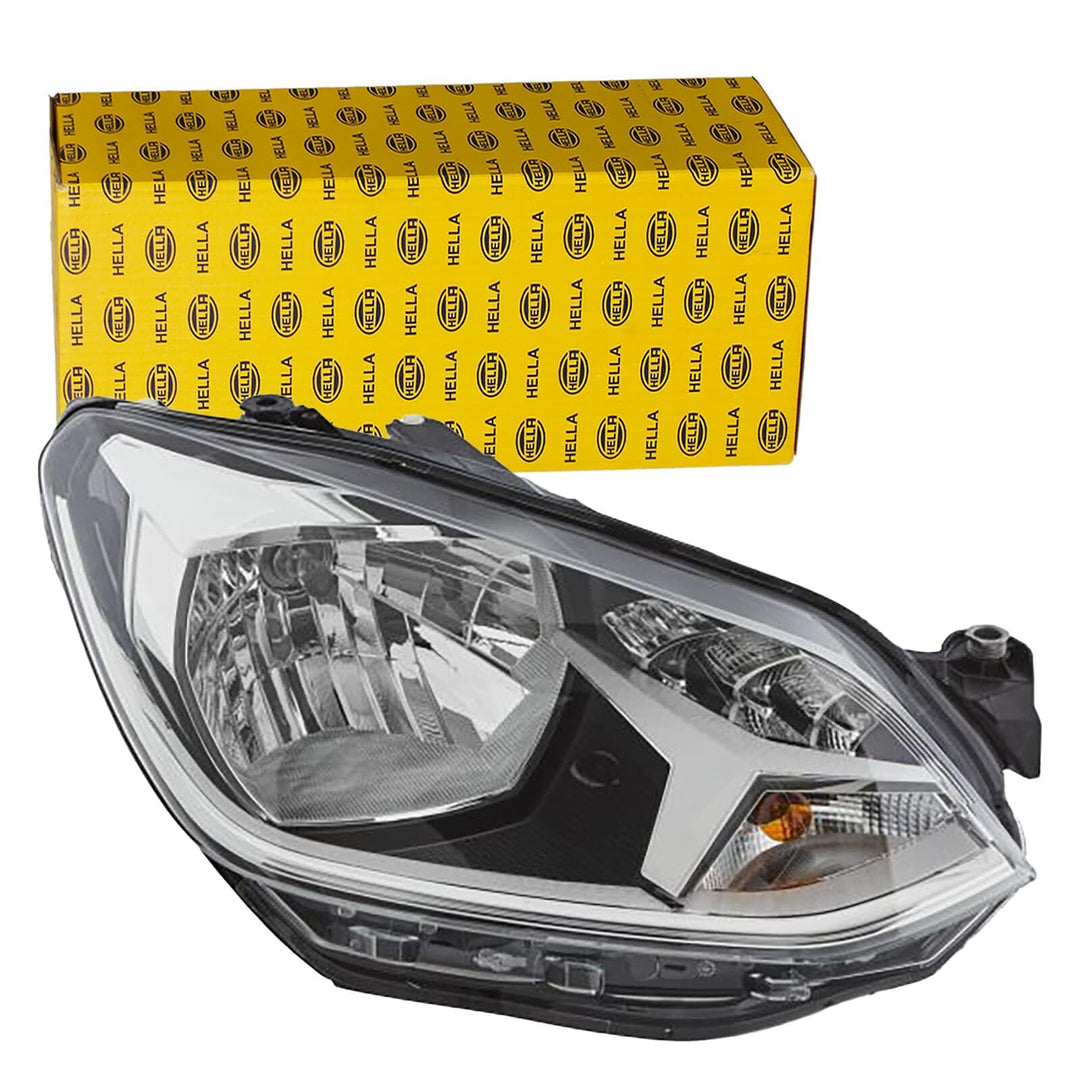 HELLA 1EL 012 644-021 FF/Halogen-Hauptscheinwerfer - rechts - für u.a. VW Up (121, 122, BL1, BL2) Re