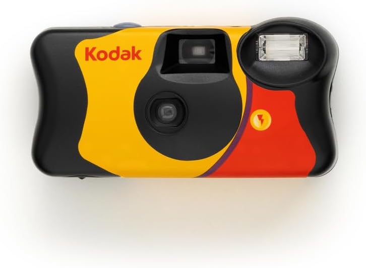 Kodak Fun Saver 27+12 3920949 Einwegkamera (3m Blitzbereich, 135 Film-Format, 800 Film sensitivity (