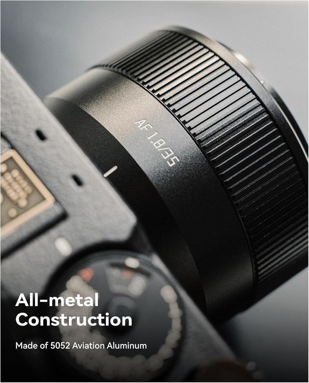 TTartisan AF 35mm F1.8 II Objektiv für Sony, APS-C Autofokus Objektiv E Mount, Leichtes Design Kompa