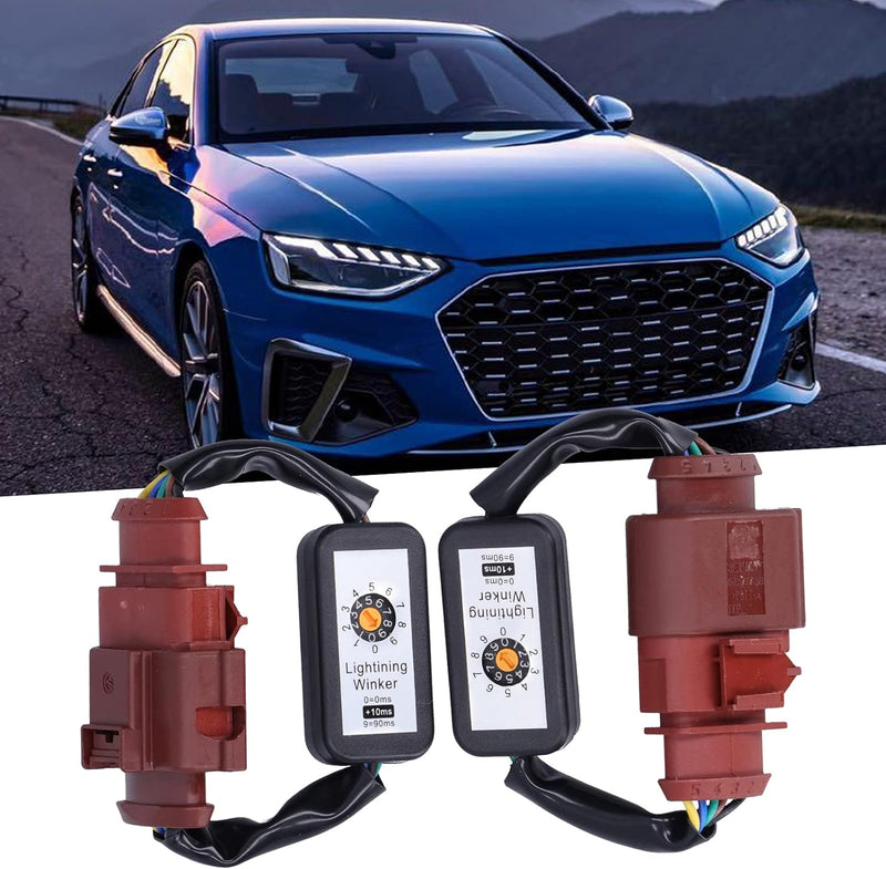 LED-Rücklichter Blinkmodul-Kit für Dynamischen Blinkeradapter Passend für A4 S4 Avant B8.5 Facelift