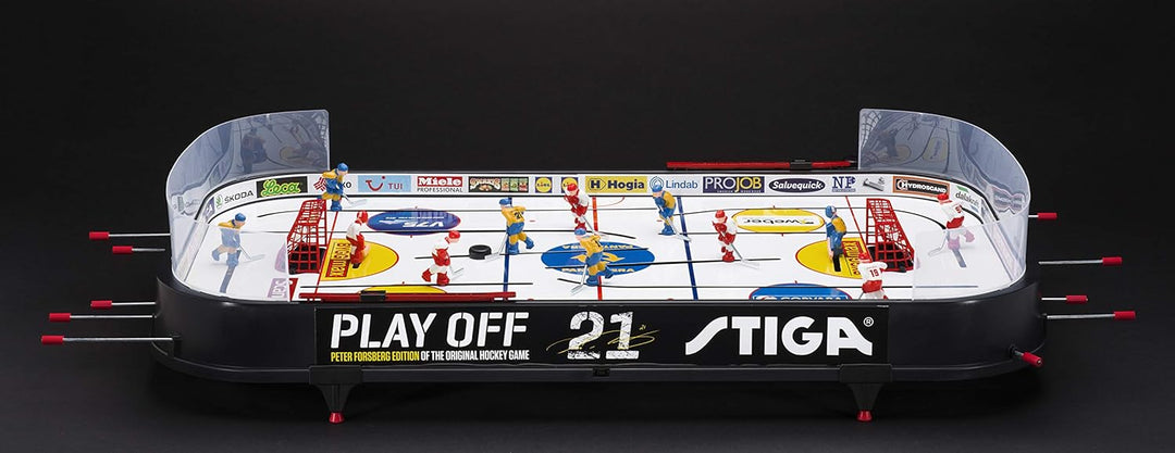 STIGA Eishockey Tischspiel Playoff 21 Hockey Spiel für Kinder und Erwachsene