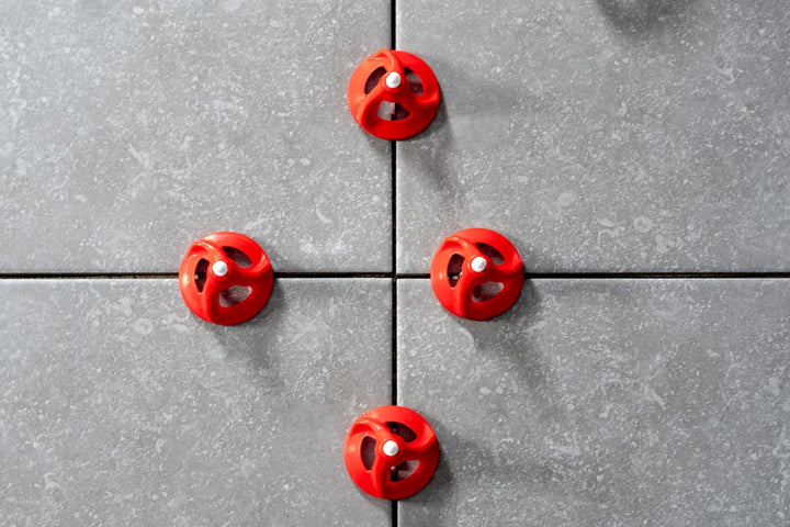 Twist-it Nachfüllpack mit 500 Gewindelaschen - 3 mm Fugenbreite - 3-22 mm Fliesenstärke - Flat-Pro F